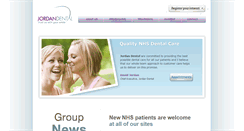 Desktop Screenshot of jordan-dental.co.uk